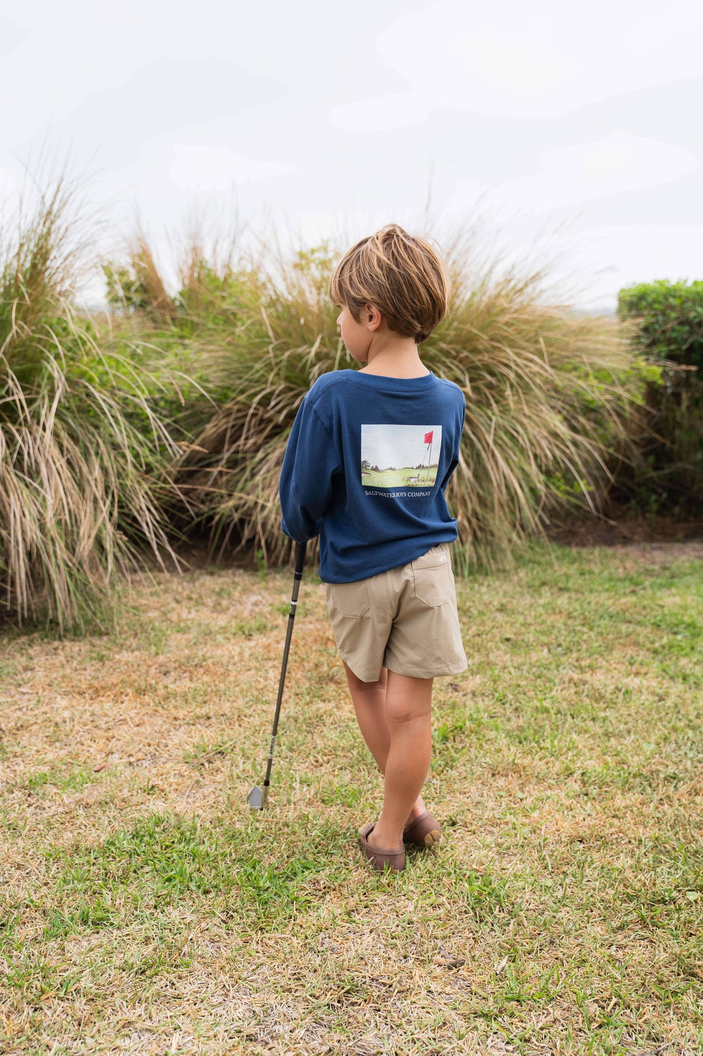 Boys Topsail Performance Shorts – Khaki: Khaki / 5T