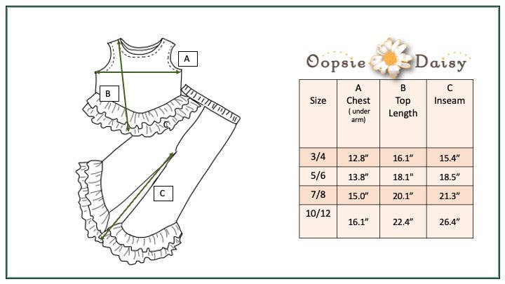 Kids Pink Ruffle Waffle Knit Spring Summer Set