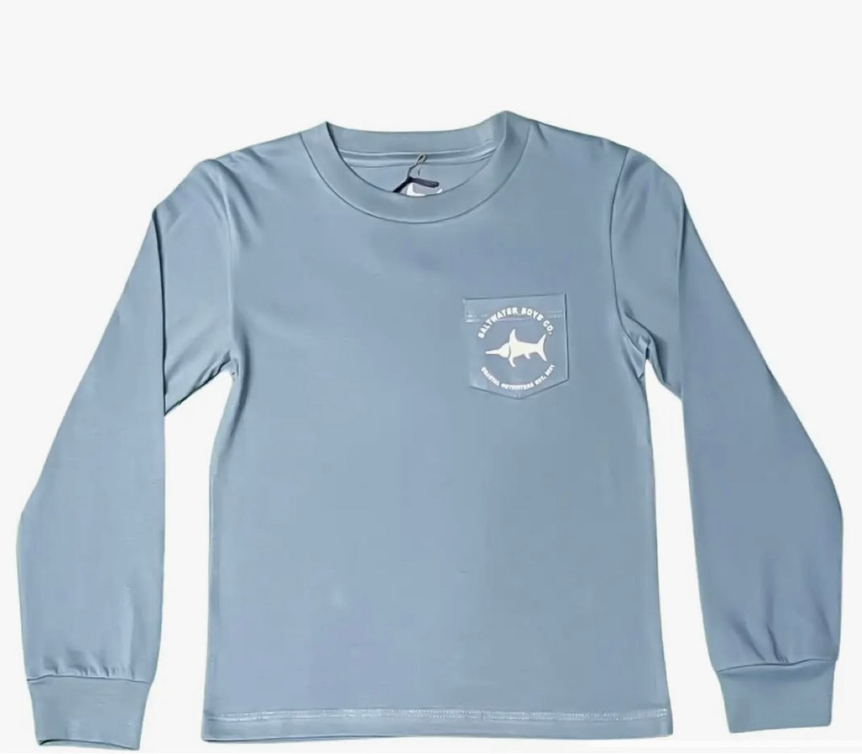 Gator pocket t-shirt blue