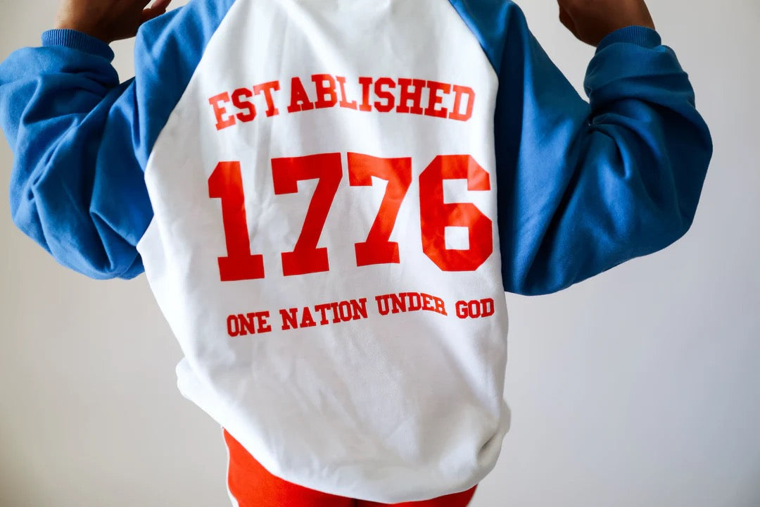 USA oversized pullover