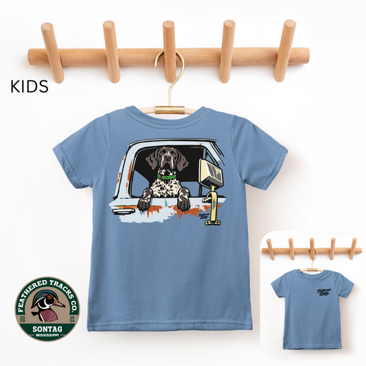 GSP Peeping Out Hunting Truck: YXS / Short Sleeve