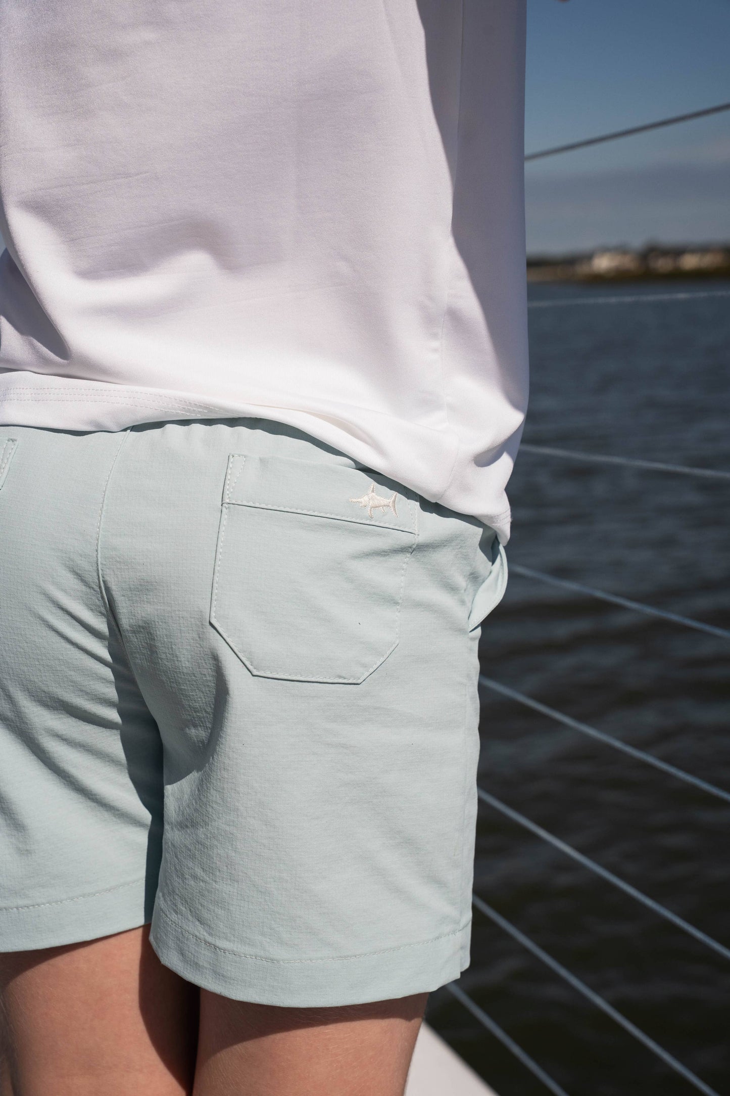 Topsail Performance Short Light Blue: Light Blue / 5t
